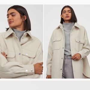 🆕 BNWT Oversized Denim Shirt Jacket